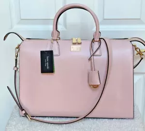 KATE SPADE SERENA LAPTOP COMMUTER CROSSBODY BAG:NWT ROSE SMOKE (see color note) - Picture 1 of 16