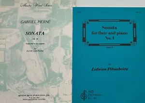 SONATAS FOR FLUTE AND PIANO. 2 compositions, Lot #127 - Picture 1 of 5