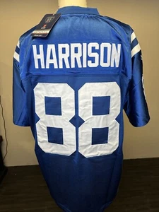 Marvin Harrison Indianapolis Colts Authentic Reebok NFL Jersey • Size 52 - Picture 1 of 11
