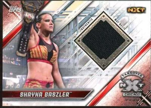 Shayna Baszler Card 2019 Topps WWE RAW Mat Relics #DMRAS - Picture 1 of 2