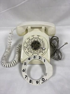 Teléfono ITT de colección con esfera giratoria teléfono con cable y matrícula - Imagen 1 de 11