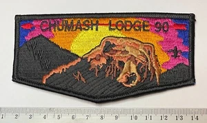OA Lodge 90 Chumash S1 First Flap FF Los Padres Council California Boy Scouts - Picture 1 of 2