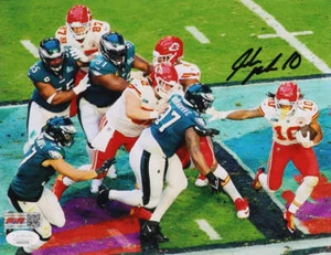 Isiah Pacheco Signed Kansas 16x20 Autographed Photo (PIA) - Picture 1 of 1