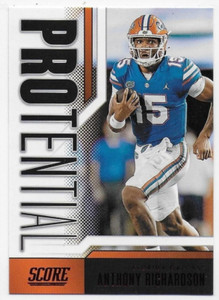 2023 Score Protential Red #4 Anthony Richardson - Indianapolis Colts