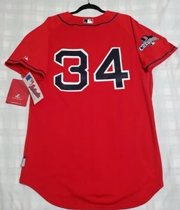 Authentic Majestic, 44 LARGE, BOSTON RED SOX DAVID ORTIZ, 2013 COOL BASE Jersey - Picture 1 of 6