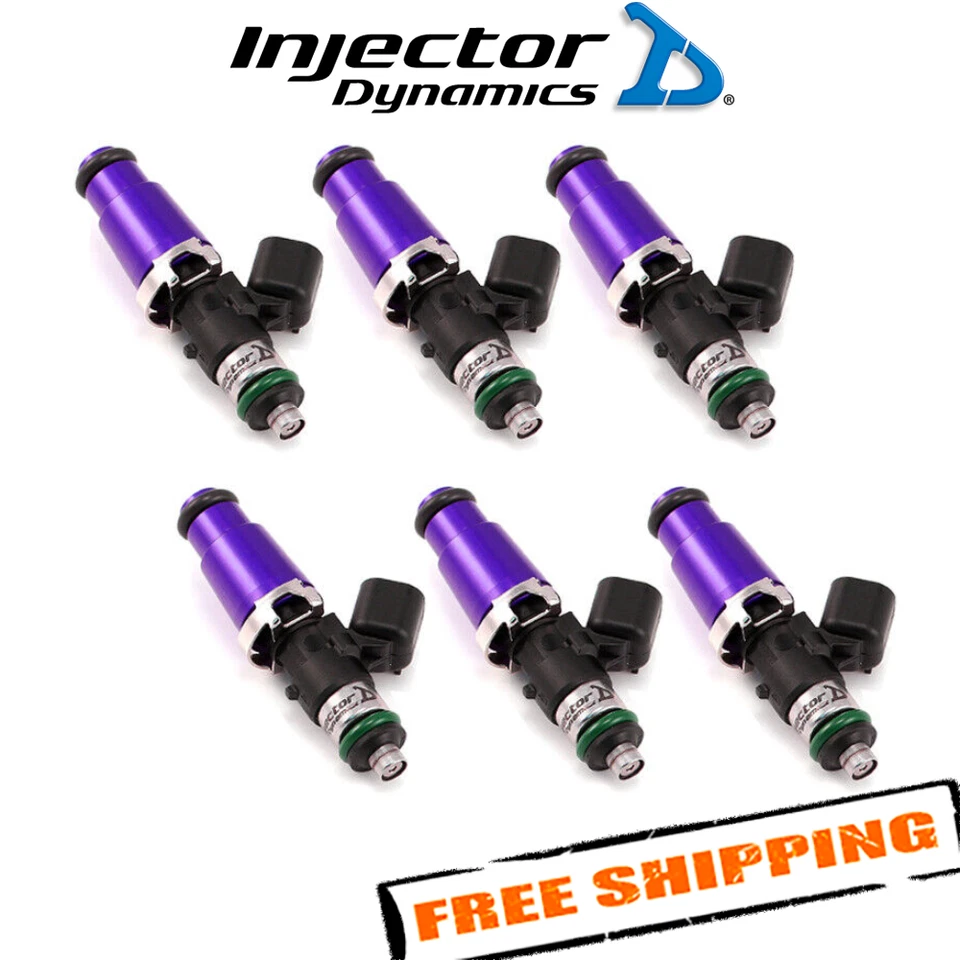 Injector Dynamics 1050.60.14.14.6 Juego de 6 inyectores de combustible ID1050-XDS Foto 1 de 2