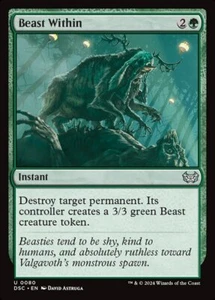 MTG Commander DSK U Beast Within #0080 - Picture 1 of 1