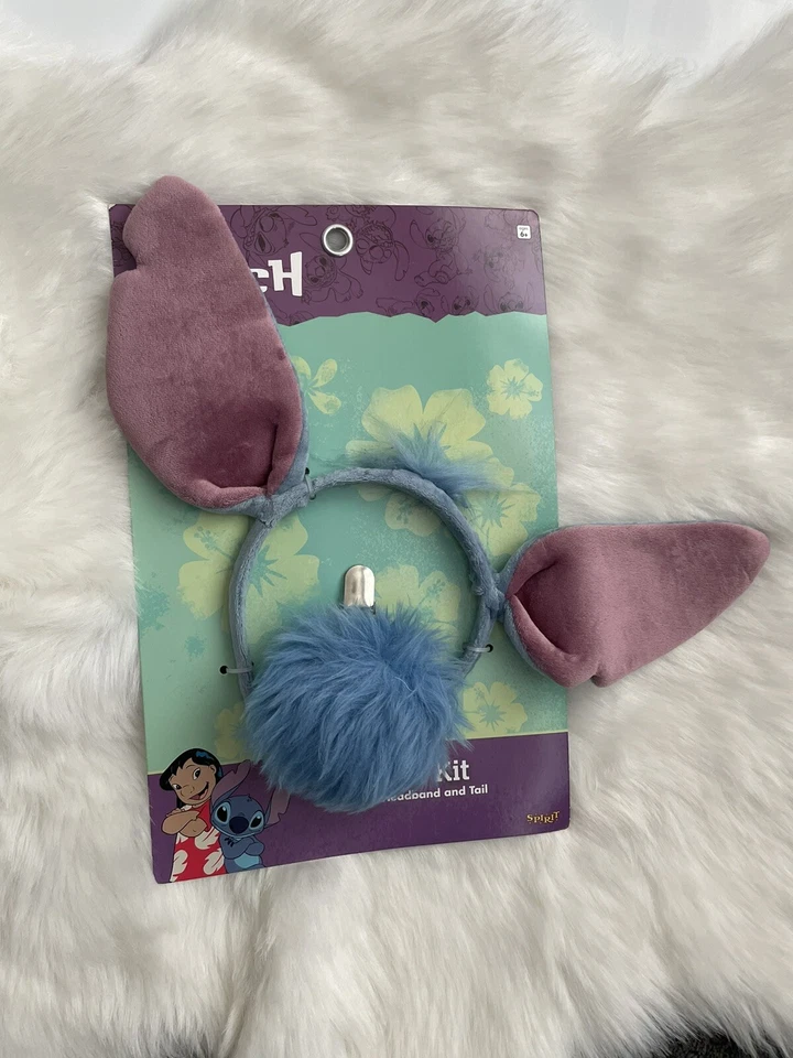 Kit de Personaje Spirit Halloween Stitch Azul Pendientes y Cola Puntada Disney Foto 1 de 2