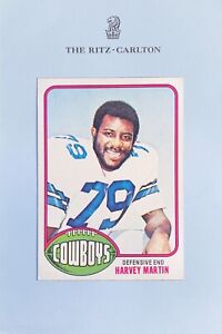 1976 Topps - #44 Harvey Martin (RC) Dallas Cowboys
