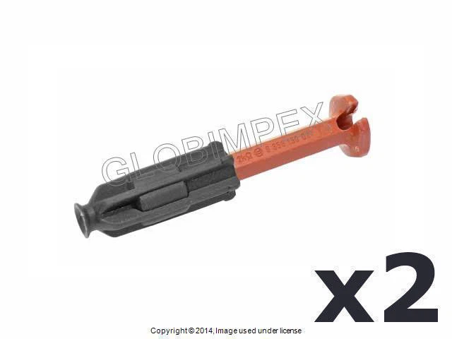 Mercedes w124 r129 Spark Plug Connector Set of 2 BOSCH OEM +1 YEAR WARRANTY - Image 1 of 1