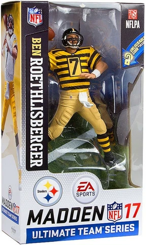 EA Sports Madden NFL 17 Ultimate Team Series 2 Ben Roethlisberger Bumbebee Vari Cover
