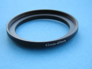 42mm to 49mm Step Up Step-Up Ring Camera Filter Adapter Ring 42mm-49mm - Picture 1 of 2