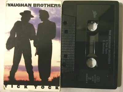THE VAUGHAN BROTHERS RARE Australian TICK TOCK Card Cassette Single Stevie Ray - Image 1 of 2