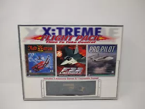 X:Treme Flight Pack (Red Baron II, F-22 Lightning II, Pro Pilot) CD-ROM PC Spiel - Bild 1 von 6