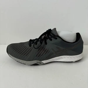 Asics Grey Black Fuze Gel Running Trainers Size UK 7 US 9 *Sample* VGC - Picture 1 of 10