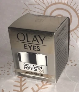 ★OLAY EYES COLLAGEN PEPTIDE 24 Augencreme ohne Duftstoffe 15 ml Neu★ - Bild 1 von 5