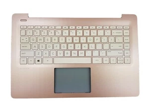 HP Stream 14" 14-cb 14-ds 14-cb164wm 14-ds0060nr Keyboard Palmrest - L59909-B31 - Picture 1 of 2