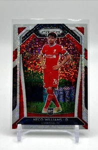 2020-21 Prizm Premier League Neco Williams White Sparkle Prizm Rookie RC #252 - Picture 1 of 2