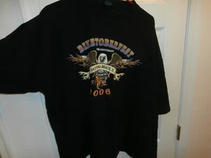 Vintage Men's XXXXL Harley Davidson Motorcycle Shirt Biketoberfest Daytona 2006 - Picture 1 of 5