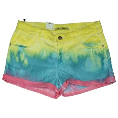 MAVI 牛仔裤女式短热裤卡普里短裤弹力性感尺寸 34 XS W27 全新 — 第 1/3 张图片