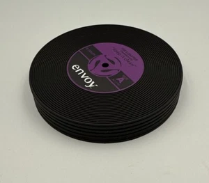 Retro Vinyl Schallplatte CD Untersetzer Tisch Kaffee Getränk Tasse Matte Tischset Wohnaccessoire - Bild 1 von 7