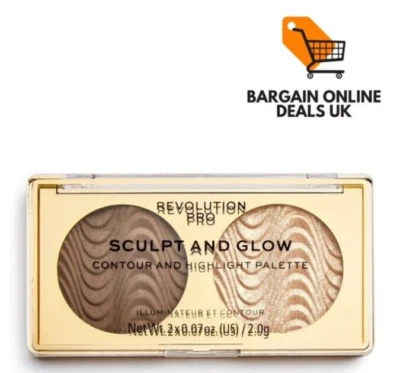 REVOLUTION PRO Sculpt & Glow Savanna Nights CONTOUR AND NIGHT PALETTE - Image 1 of 2