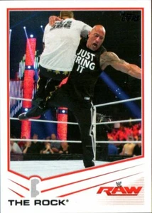 2013 Topps WWE Wrestling Card #32 The Rock - Imagen 1 de 2