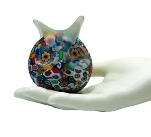 Atemberaubende handwerkliche Polymer FIMO Toneule Figur 3" hoch mehrfarbig - Bild 1 von 6