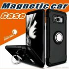 Case for iPhone X tough Phone Cover Slim Hybrid Stand Ring 360 Car Magnetic