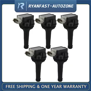Juego de 5 bobinas de encendido nuevas aptas para VOLVO S40 S60 V50 V70 C30 2004-2016 UF517 - Imagen 1 de 24