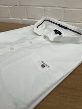 Gant Shirt White 4XL XXXL The Plain Broadcloth Long Sleeve Cotton