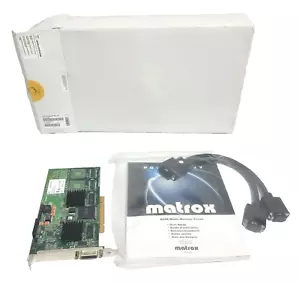Matrox G2+Dualp-Pl-9 Multi-Monitor G200 Cable 79075020472 New Kit . - Picture 1 of 6