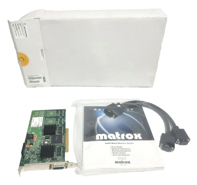 Matrox G2+Dualp-Pl-9 Multi-Monitor G200 Cable 79075020472 New Kit . - Image 1 of 4
