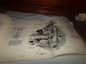 Manual de servicio del motor vintage Wright modelo TC18EA recortado y vistas esquemáticas - Imagen 1 de 8
