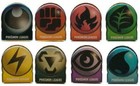 POKEMON LEAGUE Promo Pins Badges NEW FACTORY SEALED Energy Kanto Sinnoh Unova