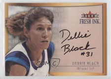 2000 Fleer Ultra WNBA Fresh Ink Debbie Black Rookie Auto RC