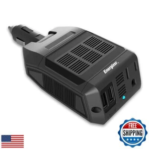 Energizer 100W Wechselrichter 12V/110V Autostecker Adapter Steckdose Wandler mit Du - Bild 1 von 5