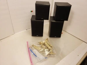 Set of 4 Jensen 5.1 Bookshelf Speakers JHT805 Surround Sound Home Theatre - Picture 1 of 9