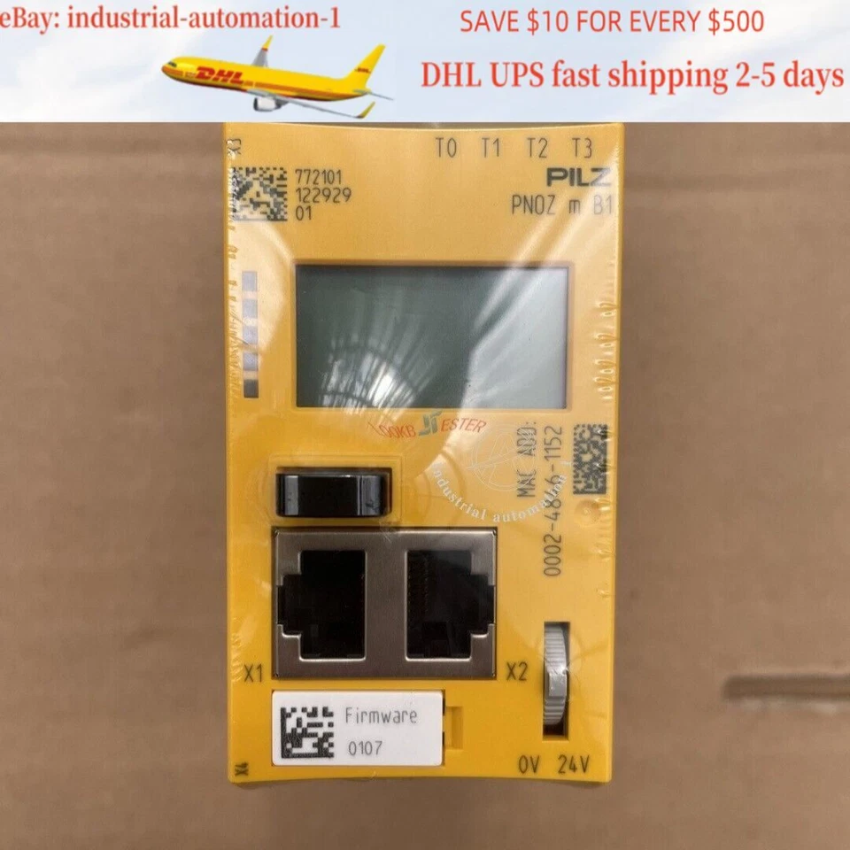 Relé de seguridad PILZ PNOZ m B1 772101 nuevo 1 pieza envío rápido Foto 1 de 1