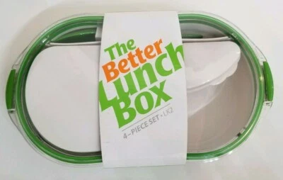 Juego de 4 loncheras The Better - Bloqueo a presión, apto para microondas y lavavajillas Foto 1 de 4