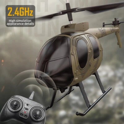 Z16 RC Simulation Helicopter 3.5CH Military Army Remote Control Helicopter Toys - Image 1 of 4