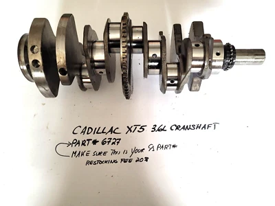 CIGÜEÑAL CADILLAC XT5 3,6 L V-6 - USADO Foto 1 de 4