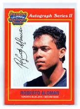 1991 Jumbo California Sunflower Seeds Roberto Alomar Toronto Blue Jays #19 OF 24