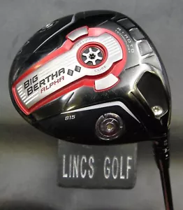 Callaway Big Bertha Alpha 815 9° Driver Stiff Graphitschaft Gecko-Tac Grip - Bild 1 von 6