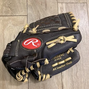 Guanto da baseball in pelle Rawlings Youth Highlight Series H100BRNC 10" RHT - Foto 1 di 11