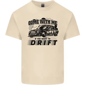 Drifting Come With Me if You Want to Drift Mens Cotton T-Shirt Tee Top - Picture 1 of 100