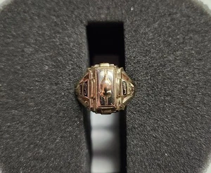 1946 10k Gold School Class/Graduation Ring - Picture 1 of 7