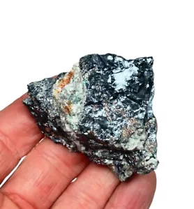 Cuarzo de pirita azul profundo Covellite Leonard Mine Butte, MT, EE. UU. Cristal en bruto A17 - Imagen 1 de 12