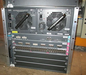 Cisco C4506 Chassis Router + 1x WS-X4515, 1x WS-X4306-GB, 1x WS-X4548-GB-RJ45 - Afbeelding 1 van 1