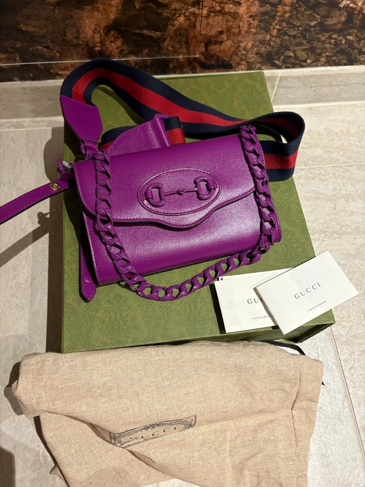 Gucci Horsebit 1955 Mini Tasche neu  - Bild 1 von 4